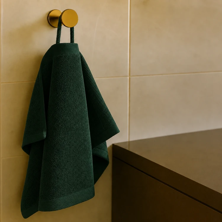 recznik-frotte-50x100-butelkowa-zieleń-na-wieszaku-bawelna-500g-miekkki-chlonny.webp